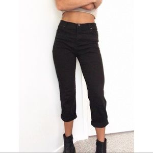 Vintage high waisted black pants